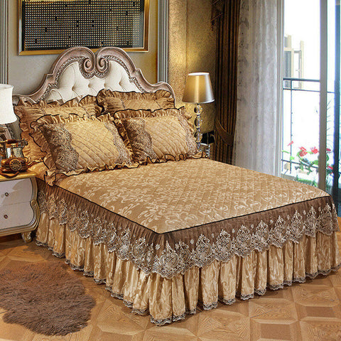 Lace Velvet Bedspread