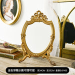 Golden Carved Resin Photo Frame