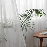 White Tulle Curtains