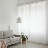 White Tulle Curtains