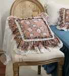 Top luxury khaki cushion cover